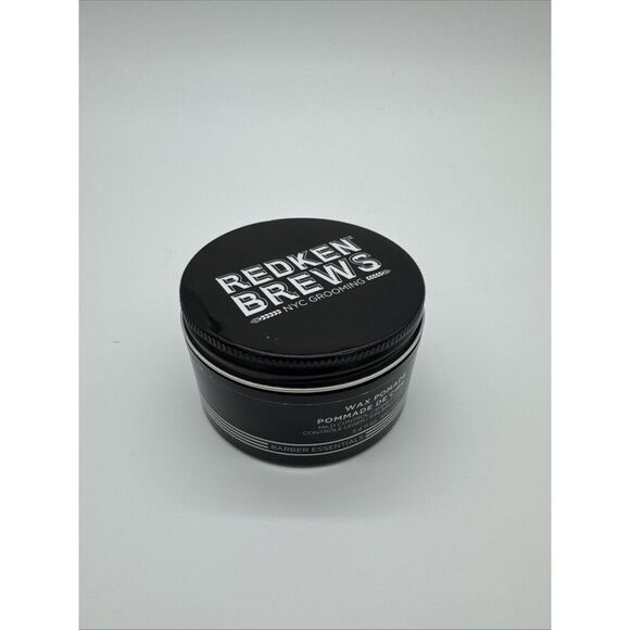 Redken Brews Wax Pomade Mild Control Shine Finish 3.4 oz - Picture 1 of 5